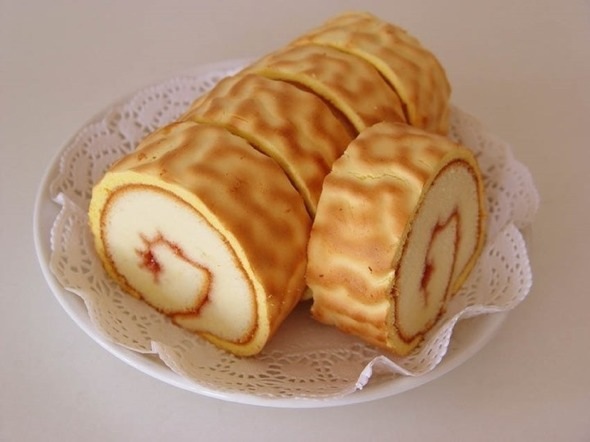 虎皮蛋糕_葛臭臭火星妹的美食日记_豆果美食